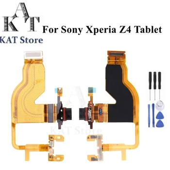 1 бр. Оригинален Нов USB Порт За Зареждане на Док Конектор Гъвкав Кабел Такса за Sony Xperia Tablet Tab Z4 SGP771 SGP712 Дубликат Част