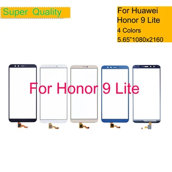 10 бр./лот За Huawei Honor 9 Lite LLD-AL00 LLD-AL10 LLD-TL10 Сензорен Панел Сензор Дигитайзер, Смяна на Предно Стъкло