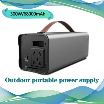 110/220v 300 W 68000 ма Преносим Помощен Акумулатор Power Bank Инвертор USB за Външно Къмпинг