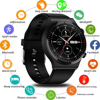 2021 Bluetooth часовници за разговори, умни часовници За мъже И жени, изцяло сензорен фитнес тракер, Умни часовници за измерване на кръвно налягане, женски Умен часовник