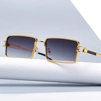 2021 Ретро Слънчеви Очила Мъжки Модни Стилни Метални Слънчеви Очила за Жени на Слънчеви Очила за Шофиране Стилни Очила Подарък Очила