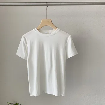 2022 летни бременни жени новия пуловер с кръгло деколте, риза в Бял цвят