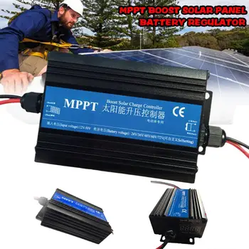 4 СВЕТОДИОДА MPPT Boost Контролер на Заряд на Слънчеви Батерии Регулатор Панел, Регулатор на Системата Регулатор Батерии Интелигентни 24-72 В Соларен панел D1D1