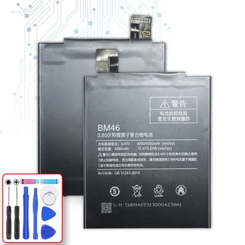 BM46 Батерия За Xiaomi Redmi Note 3 Note3 4000 ма Подмяна на Мобилен телефон Полимерна Акумулаторна Литиево-йонна Батерия