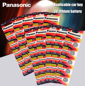 CR1616 50 бр. Бутон батерии за Монети Panasonic 100% Оригинал cr 1616 3 Литиева батерия DL1616 ECR1616 LM1616
