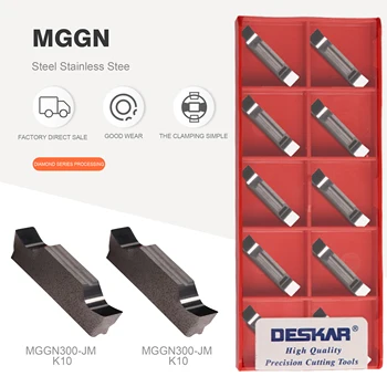 DESKAR100% оригинал MGGN150 MGGN200 MGGN250 MGGN300 MGGN400 JM MGGN500 JM K10 твердосплавное острието висококачествено канавчатое нож