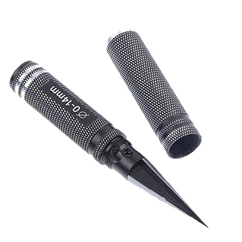 ELEG-Универсален Стоманен 0-14 мм Черен Професионален Развертывающий Нож Пробивна Инструмент Кромкообрезной Удължител