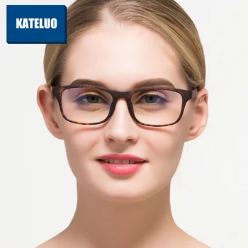 KATELUO 2020 Женски Компютърни Очила с Защита от Синя светлина, Лазерна Умора, Радиационно-устойчиви на слънчеви Очила, Рамки за Очила за Жени 9219