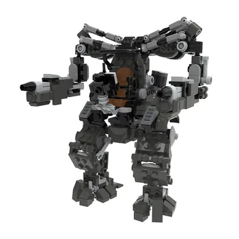 MOC APU Робот За Matrixed Mecha Строителни Блокове Комплект Матрица Черно Машина Серия на Филма Тухли Играчка За Деца, Подарък За Рожден Ден