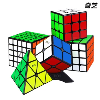[Picube] Набор от Магически кубчета Qiyi 2X2 3x3 4x4 5x5 Пирамидална Шиш Megaminx Maple Leaf Mastermorphix Speed Cubo Magico За Деца