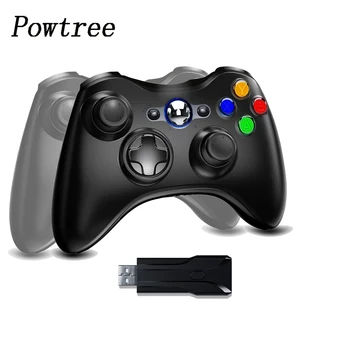 Powtree 2.4 G Безжичен Контролер за джойстик серия Xbox с високо качество Съвместим с PC Windows 7 8 10 360 геймпад controlle