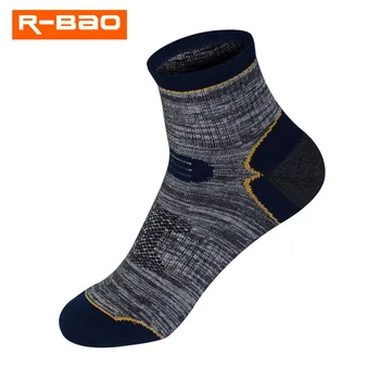 R-BAO, 1 чифт Летни Памучни чорапи за скално Катерене, Риболов, Къмпинг, туризъм, бързо съхнещи Чорапи със защита на глезена, Спортни Чорапи За Жени и Мъже
