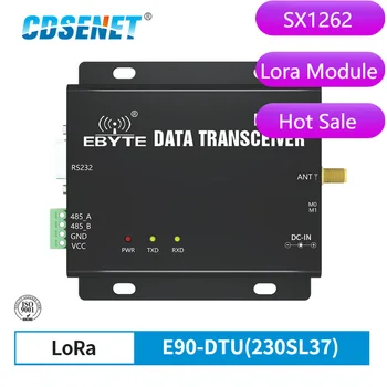 SX1262 SX1268 E90-DTU (230SL37) Модул на Suzan 230 Mhz 37 стока RSSI Реле Мрежа Modbus LBT RS232 RS485 Радио Безжичен Transceiver