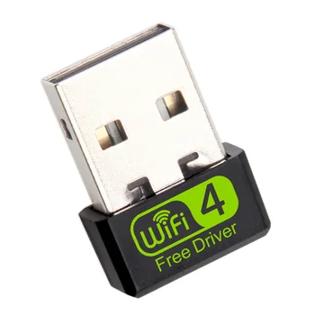 USB WiFi Адаптер 150 Mbps с Безплатен Драйвер за USB Безжична Мрежова карта WiFi Адаптер Ключ Ethernet USB Wi-Fi USB Адаптер 8188GU