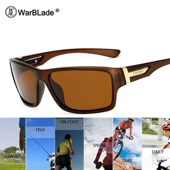 WarBLade Марка Насърчаване на Поляризирани Слънчеви Очила Нови 2020 Слънчеви Очила Мъжки слънчеви Очила на Polaroid Обектив Gafas De Sol UV400 Очила