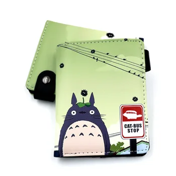 Аниме Портфейл с цип Tonari no Totoro на Повече от 10 видове черни портмонета My Neighbor Totoro на избор за колекции или cosplay