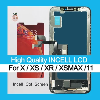 Високо качество AAA За iPhone X incell LCD Дисплей Дисплей За iPhone XR XS MAX LCD Дисплей 11 Сензорен Екран на Таблета, за Подмяна Монтаж на резервни Части