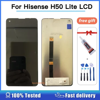 Високо качество за Hisense H50 Lite LCD дисплей и сензорен екран дигитайзер в Събирането на Смяна на LCD дисплей за Hisense H50Lite Тестван