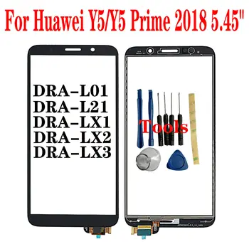 За Huawei Y5/Y5 Prime 2018 DRA-L01 DRA-L21 DRA-LX2 LX3 Външен стъклен сензорен екран