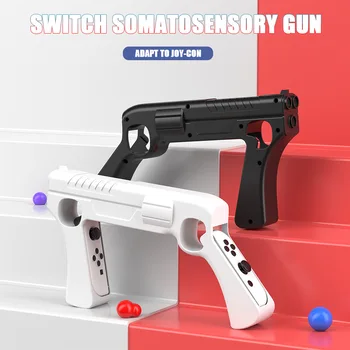 за Nintendo Switch Ns Oled Joycon Пистолет Форма на Сензорна Ръкохватка на Дръжката Контролер за Гейм Контролер Поставка Игрови Аксесоари