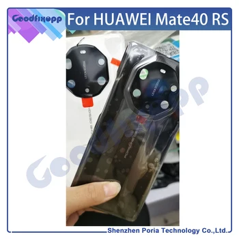 Нов за Huawei Капитан 40 RS задния капак на отделението за батерията за alcateover задната врата на задния капак на корпуса на телефона