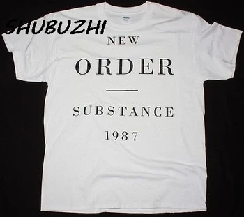 НОВА ПОРЪЧКА ВЕЩЕСТВО 1987 Мъжки t-shirt 100% памук тениски и потници homme тениска с изображение на хип-хоп модерен стил, с кръгло деколте и къс ръкав