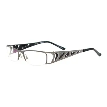 Нови Дизайнерски Модерни Метални Очила В Полукръгла Рамки За Рецепта Мъжки Рамки За Очила При Късогледство За Четене Бифокални Лещи Мультифокальные