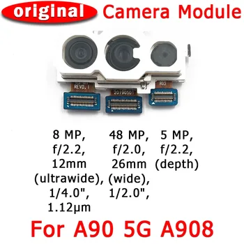Оригинална Предна Камера за Обратно виждане За Samsung Galaxy A90 5G A908 Основна Предна Камера за Подмяна на Модула на Резервни Части