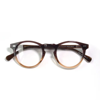 Рамки за Очила Gregory peck OV5186, Мъжки Кръгли Очила, Реколта Кръгли Диоптрийные Очила за Мъже, Дамски Кръгли Рамки за Очила