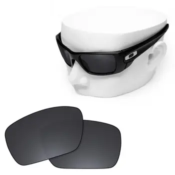 Сменяеми поляризирани лещи OOWLIT черен и тъмно сив цвят за слънчеви очила Oakley Fuel Cell