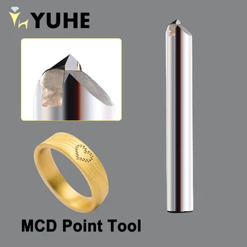 Точков инструмент YUHE MCD, използван в фрезерном машината с ЦПУ За Обработка на бижута с огледален ефект, Бижута, инструменти