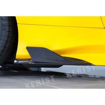 Устна Задната част на Страничните Прагове От Въглеродни влакна За Ferrari 488 GTB GTS Spider 2015-2018
