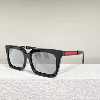 Черен Син Бял Сив Квадратна Дограма Висококачествени Мъжки Оптични Очила за Късогледство Рецепта 09A Модерни Дамски Слънчеви Очила